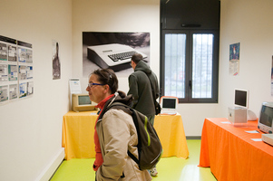 Panneaux sur l'évolution des interfaces graphiques