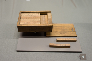 Coffret de bâtons de Neper, XVIIe siècle