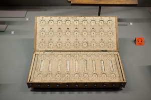 Machine arithmétique de Grillet, 1678