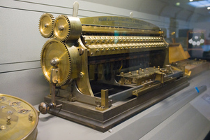 Machine arithmétique à multiplication direct de Léon Bollée, 1889