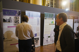 Inauguration de l'exposition pour l'Institut Henri Poincaré