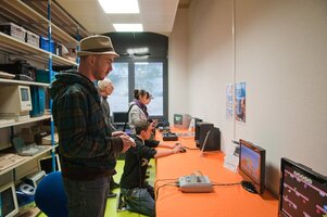 Salle "Play" et Sotckage