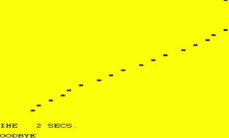 An early Dartmouth BASIC program, performing a simple math exercise, as run (…)