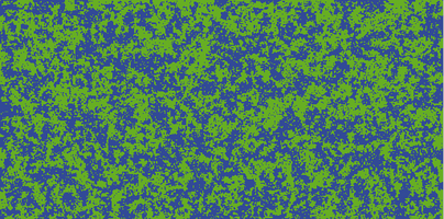 Au dessus de la température critique, une seule phase homogène ('+' en vert, (…)